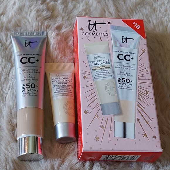 IT Cosmetics CC+ Cream + IT Confidence Lotion Set- Light - Picture 3 of 4